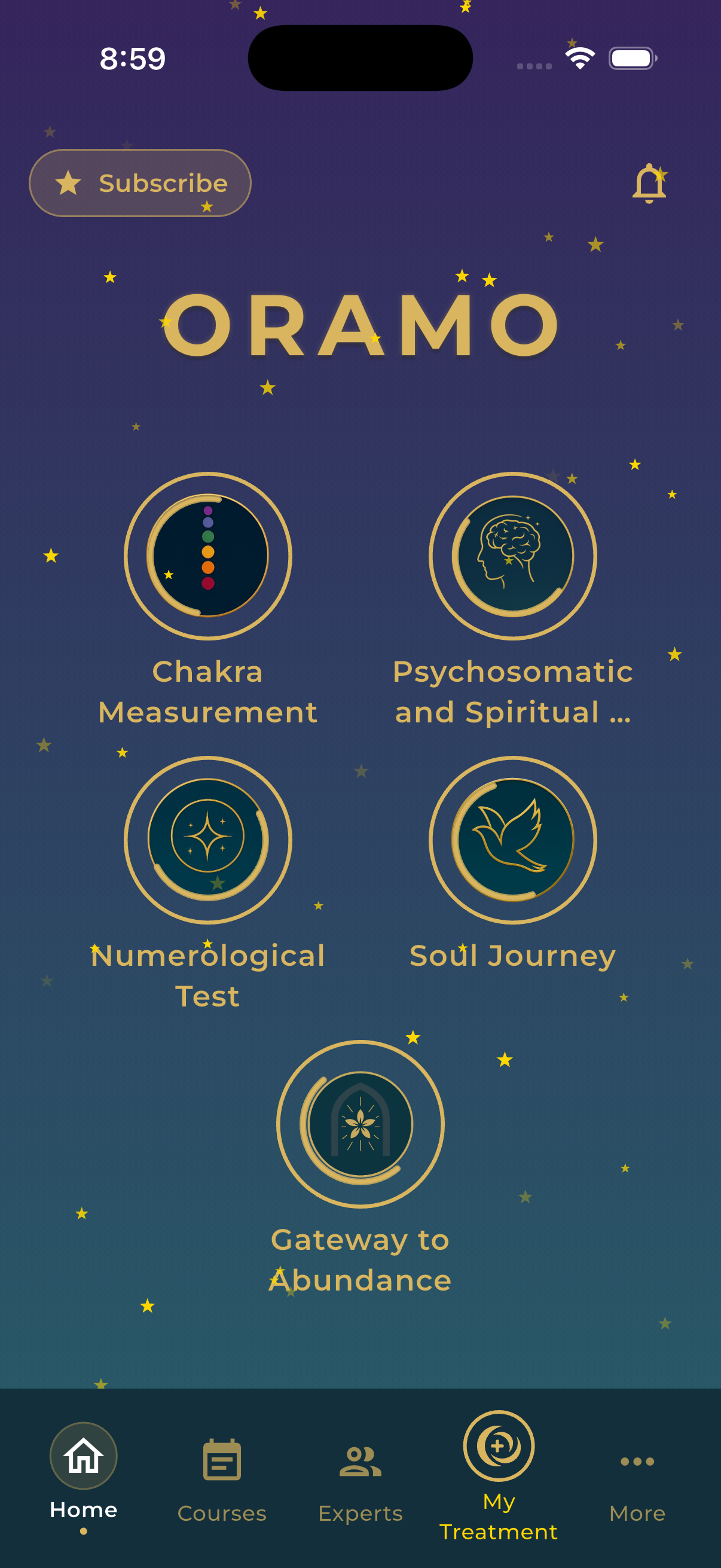 Oramo app preview